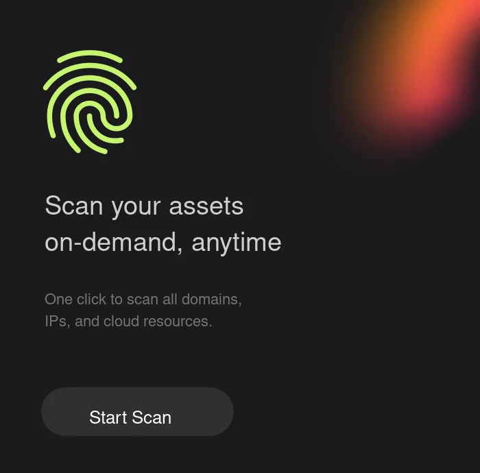 FortWatch on-demand security scanning for domains IPs and cloud resources